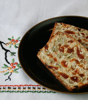 Apricot and Coconut Loaf
