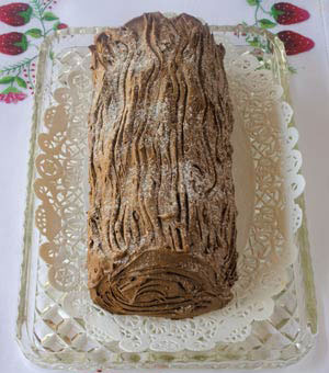 Myra's Chocolate Log