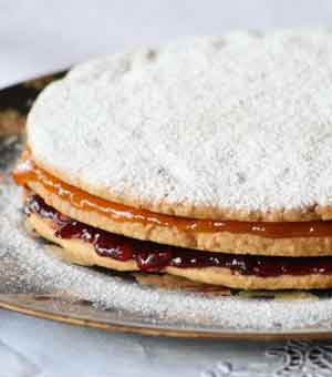 Hungarian Jam Cake