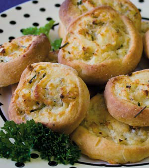 Savoury Pinwheel Scones