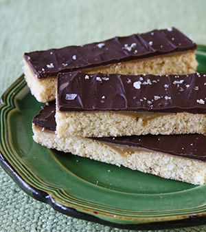 Salty Caramel Coconut Slice